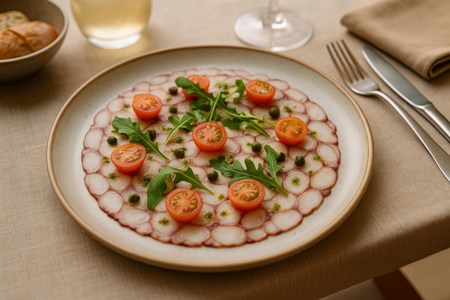 Octopus Carpaccio